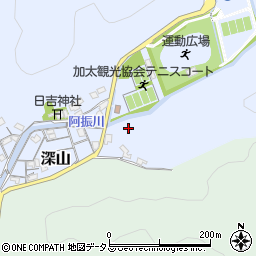 和歌山県和歌山市深山1周辺の地図
