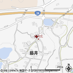 和歌山県紀の川市藤井603周辺の地図