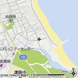 香川県さぬき市津田町津田1326周辺の地図