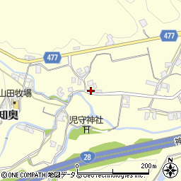 兵庫県南あわじ市志知奥295周辺の地図