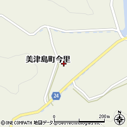 長崎県対馬市美津島町今里周辺の地図