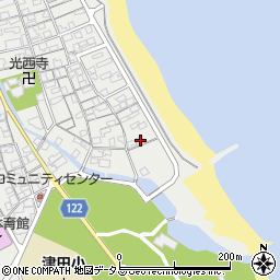 香川県さぬき市津田町津田1326-1周辺の地図
