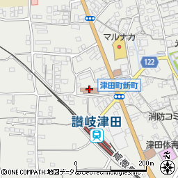 香川県東讃保健福祉事務所　保健対策課精神保健福祉周辺の地図