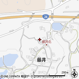 和歌山県紀の川市藤井597周辺の地図