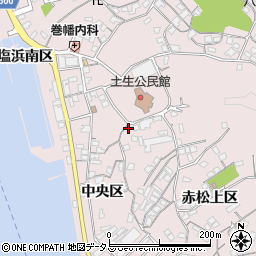 広島県尾道市因島土生町中央区1745周辺の地図