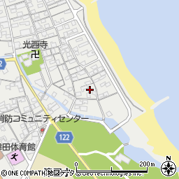 香川県さぬき市津田町津田1320-1周辺の地図