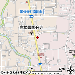 香川県高松市国分寺町福家甲3571-9周辺の地図