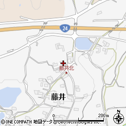 和歌山県紀の川市藤井602周辺の地図