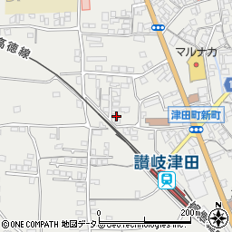 香川県さぬき市津田町津田946-9周辺の地図