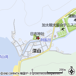和歌山県和歌山市深山87周辺の地図