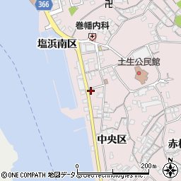 広島県尾道市因島土生町中央区1752-29周辺の地図