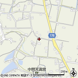 香川県高松市中間町1410周辺の地図