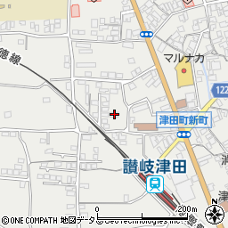 香川県さぬき市津田町津田944-4周辺の地図