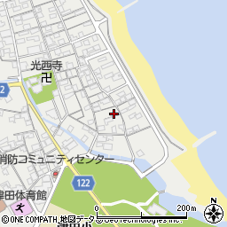 香川県さぬき市津田町津田1311周辺の地図