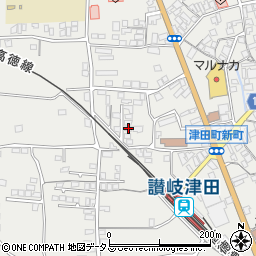 香川県さぬき市津田町津田946-8周辺の地図
