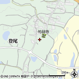 和歌山県紀の川市登尾周辺の地図