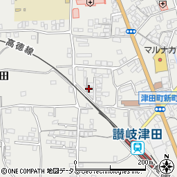 香川県さぬき市津田町津田949周辺の地図