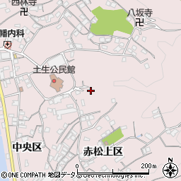 広島県尾道市因島土生町宇和部区1708周辺の地図