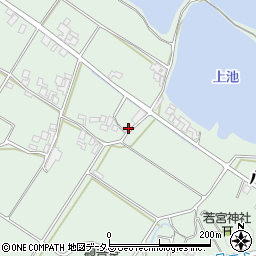 兵庫県南あわじ市八木大久保548-1周辺の地図