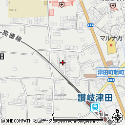 香川県さぬき市津田町津田949-8周辺の地図