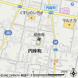 相念寺周辺の地図