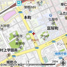 中野ふとん店周辺の地図