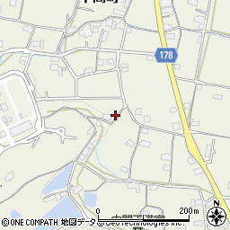 香川県高松市中間町1314-1周辺の地図