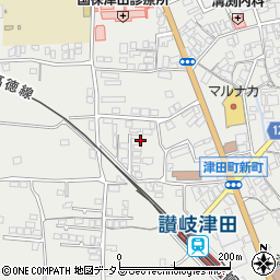 香川県さぬき市津田町津田946-5周辺の地図