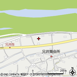 和歌山県伊都郡かつらぎ町兄井53周辺の地図