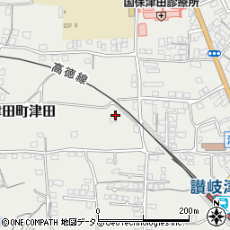 香川県さぬき市津田町津田978周辺の地図