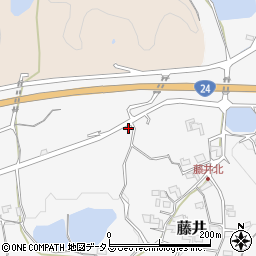 和歌山県紀の川市藤井652周辺の地図
