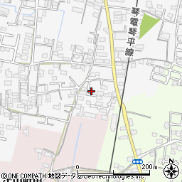 香川県高松市太田上町110周辺の地図