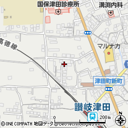 香川県さぬき市津田町津田946-4周辺の地図