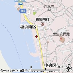 広島県尾道市因島土生町宇和部区1719-25周辺の地図