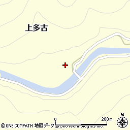 奈良県吉野郡川上村上多古287-2周辺の地図