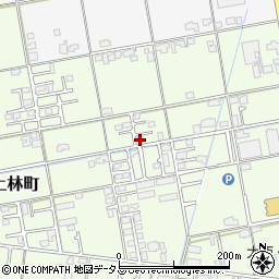香川県高松市上林町383-5周辺の地図