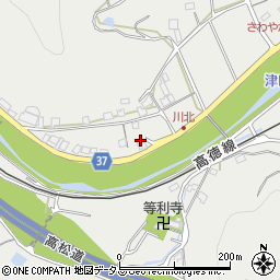 香川県さぬき市津田町津田2116-1周辺の地図