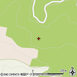 奈良県五條市西吉野町北曽木598周辺の地図
