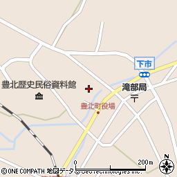 下関市役所豊北総合支所　地域政策課地域振興係周辺の地図