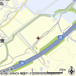 兵庫県南あわじ市志知奥48周辺の地図