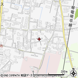 香川県高松市太田上町96周辺の地図