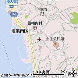 広島県尾道市因島土生町宇和部区1716周辺の地図