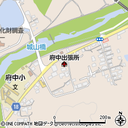 府中公民館周辺の地図