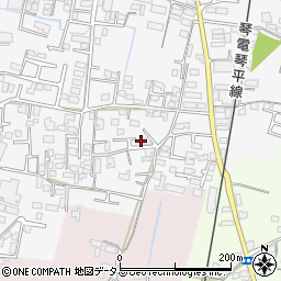 香川県高松市太田上町97周辺の地図