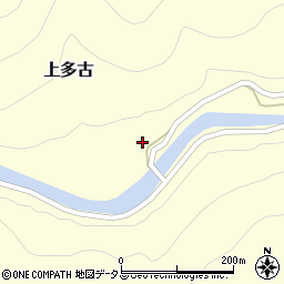 奈良県吉野郡川上村上多古396周辺の地図