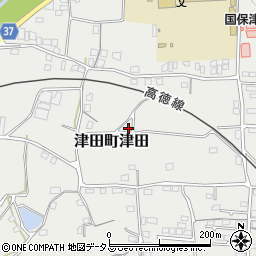 香川県さぬき市津田町津田1728-1周辺の地図