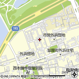 香川県丸亀市塩屋町5丁目周辺の地図