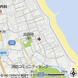 香川県さぬき市津田町津田1275周辺の地図