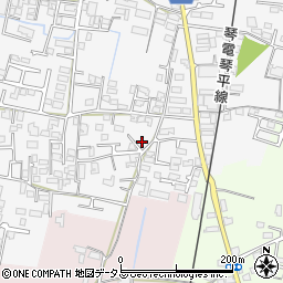 香川県高松市太田上町98周辺の地図