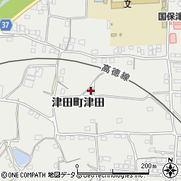 香川県さぬき市津田町津田1728-10周辺の地図